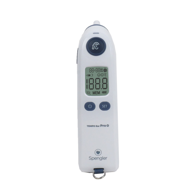 Tempo Ear Pro + Spengler Thermometer Front View