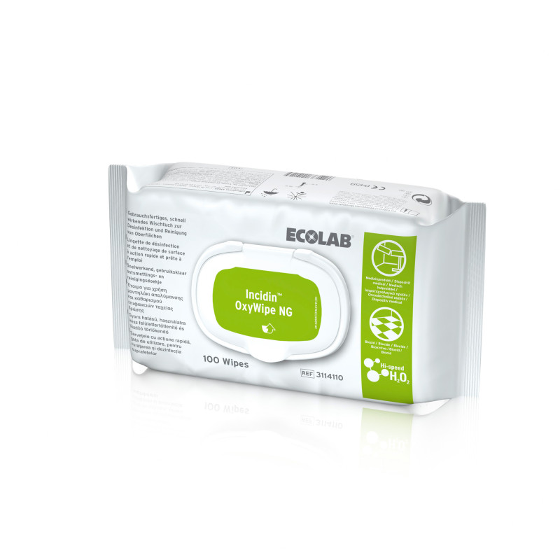 Incidin OxyWipe NG Disinfectant Cleaning Wipes