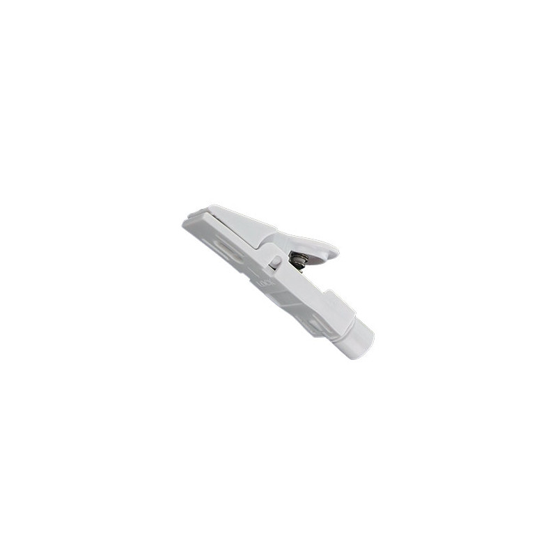 Alligator Clip Adapters for Tabbed electrodes or Resting ECG clip (Set of 10 units)