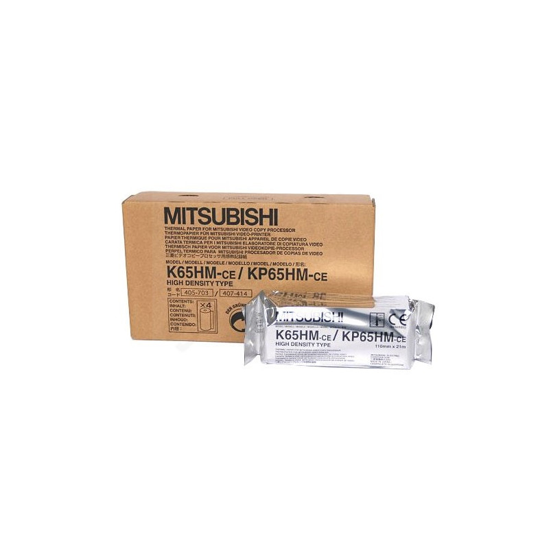 Ultrasound original paper Mitsubishi K65HM, KP65HM (4 rolls)