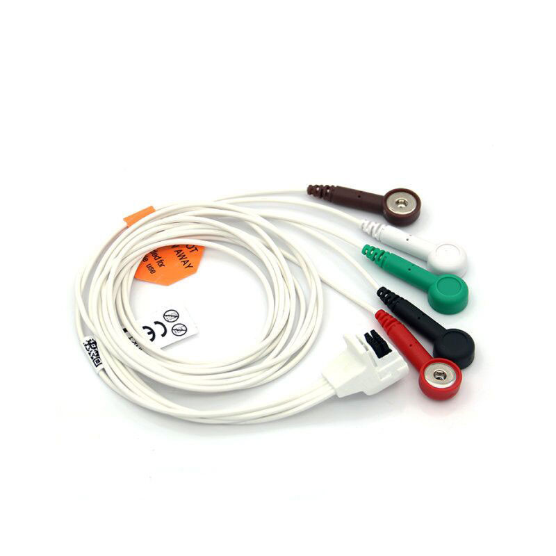 5-strand patient cable for Mortara H3 + 3-way 24H or 2-way 48H