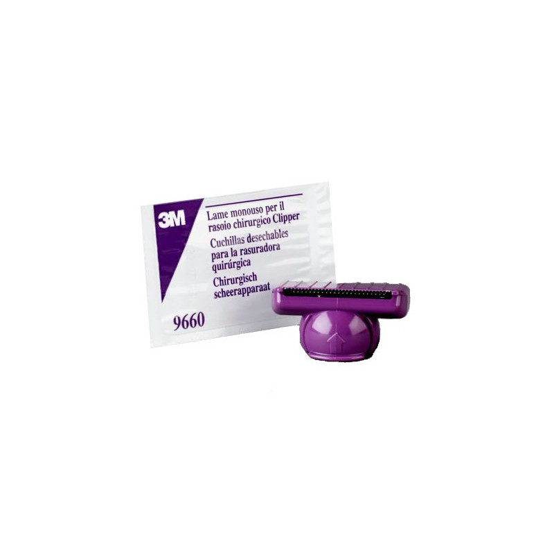 3M 9661L Swivel Head Surgical Trimmer Blades (Set of 10)