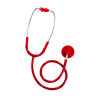 Stethoscope pulse red