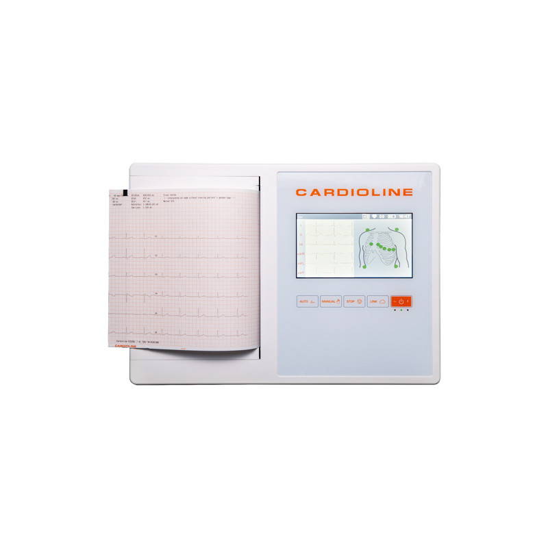 Cardioline 200L ECG Machine with Interpretation Glasgow Algorithm