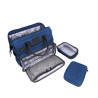 Mini medical bag Ouessant blue interior