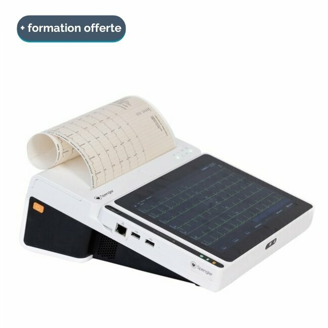 Spengler Cardiomate EVI 10-inch ECG tablet with interpretation 
