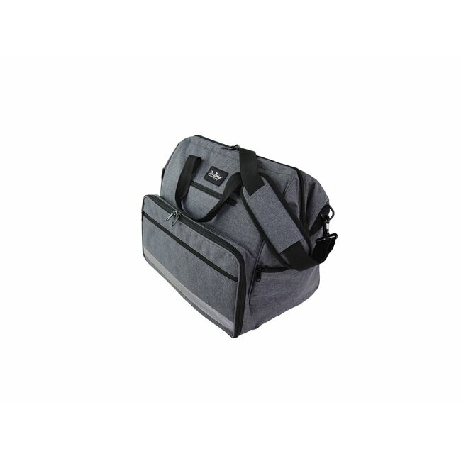 Large De Boissy Eiffel gray medical transport bag