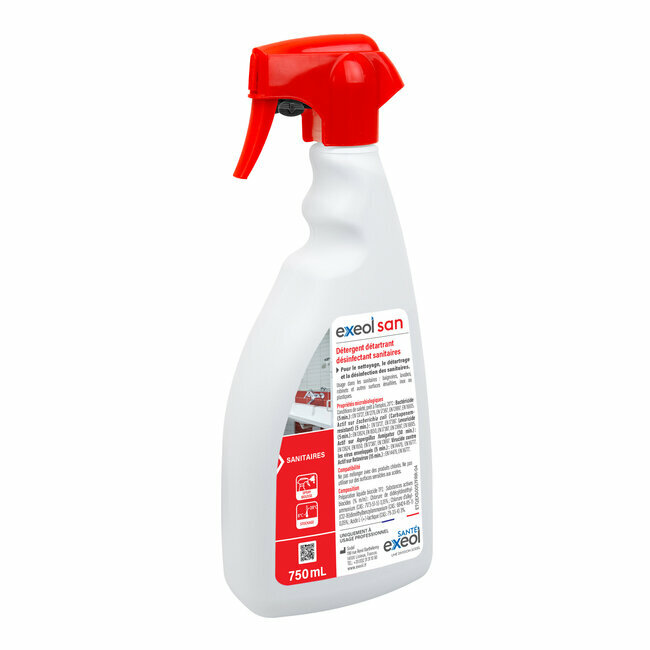 Exeol San Descaling Disinfectant for Sanitary Facilities