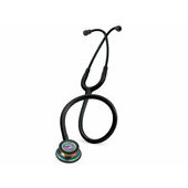 3M Littmann Classic III Stethoscope, Caribbean Black rainbow edition