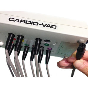 Plug-in electrodes for Cardio-Vac, Vacuboy, Vacucar suction system