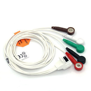 5-strand patient cable for Mortara H3 + 3-way 24H or 2-way 48H