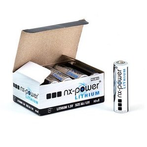 Lithium AA L91 Nx Power Batteries (Box of 10)