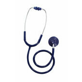 Stethoscope pulse blue navy