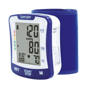 Wrist Blood Pressure Monitor Tensonic Electronic Spengler