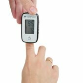 Pulse Oximeter Saturometer Oxygo Spengler in Use