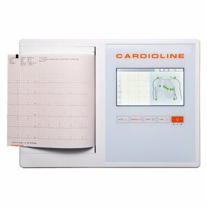 Cardioline 200L ECG Machine with Glasgow Algorithm Interpretation