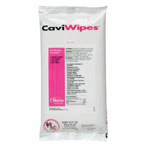 Kerr Caviwipes Disinfecting wipes (bag of 45 wipes) 