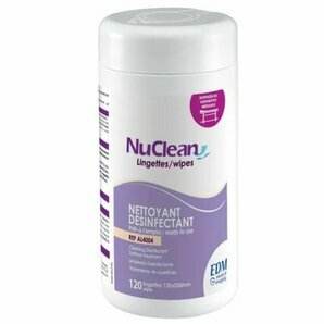 Nuclean Disinfecting Wipes for Medical Devices (Standard EN14476)