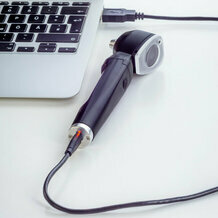 Otoscope USB charging port