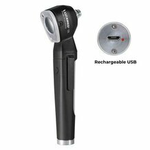 Black otoscope