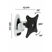 Wall mount for EDAN ISE 1210 ECG tablet device