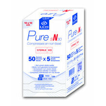 Box : Sterile non-woven compresses 5 x 5 cm