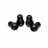 Black Littmann stethoscope ear tips