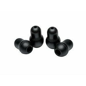Black Littmann stethoscope ear tips
